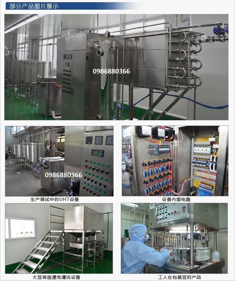 Dây chuyền SX sữa đậu nành