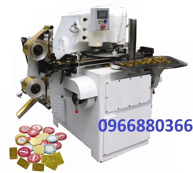 Máy tạo hình đóng gói socola đồng tiền