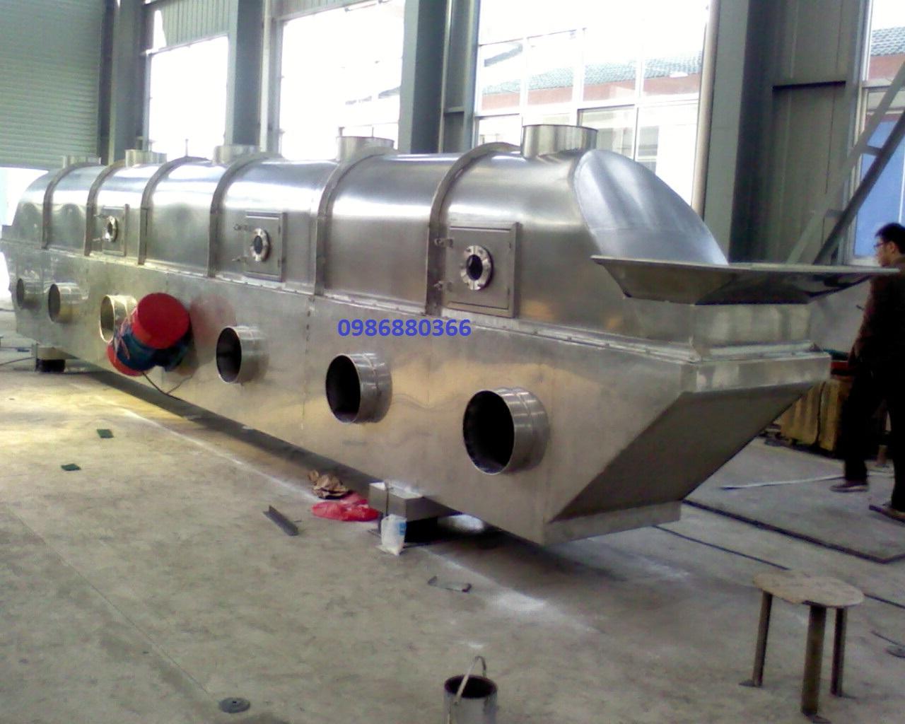 Máy sấy rung tầng sôi