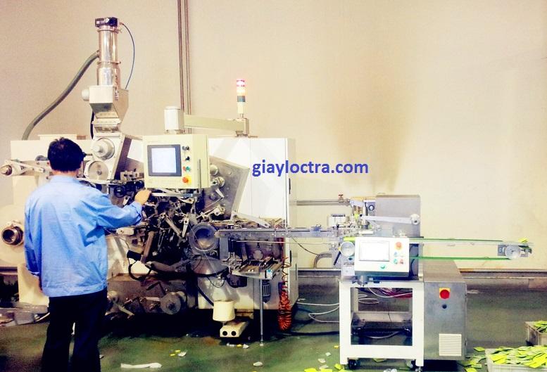 Máy đóng gói trà lipton có bao ngoài