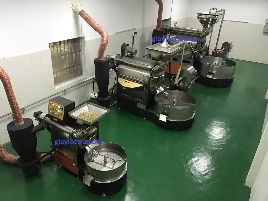 Máy rang cafe tự động