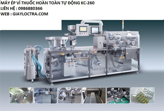 MÁY ÉP VỈ THUỐC TỐC ĐỘ CAO