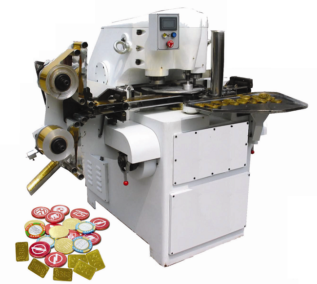 MÁY ĐÓNG GÓI TẠO HÌNH SOCOLA ĐỒNG TIỀN