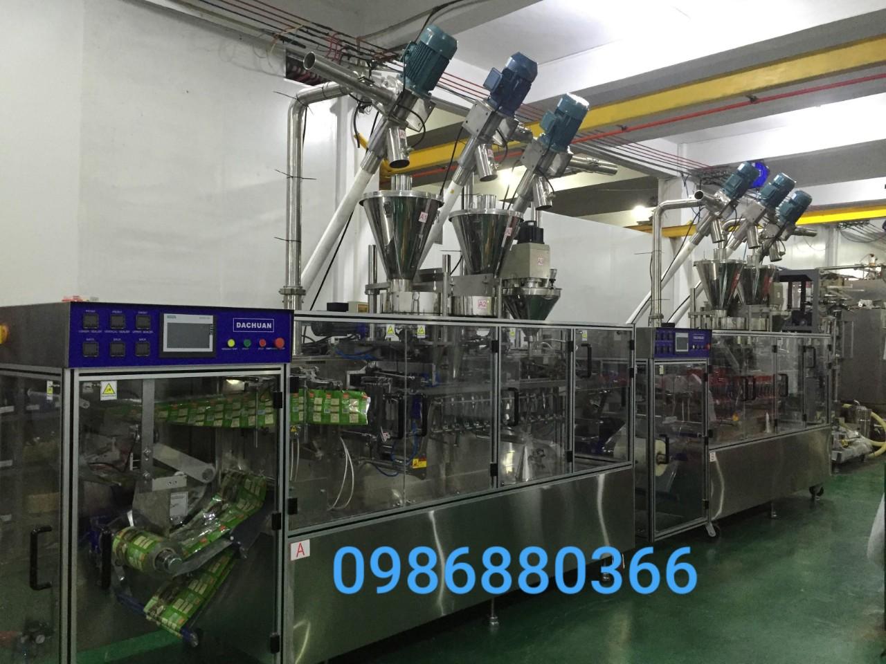 MÁY ĐÓNG GÓI TRỤC VÍT TỰ ĐỘNG  DẠNG NẰM NGANG 